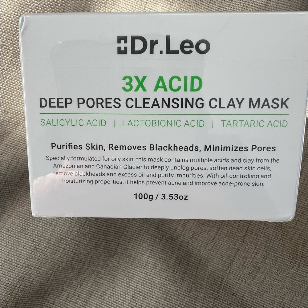 Dr. Leo 3X Acid Deep Pore Cleansing Clay Mask